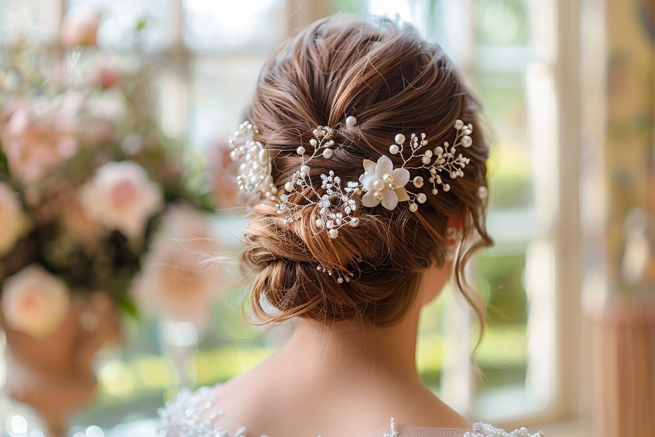 Accessoires de cheveux pour mariage : sublimer votre coiffure d’invitée en toute élégance
