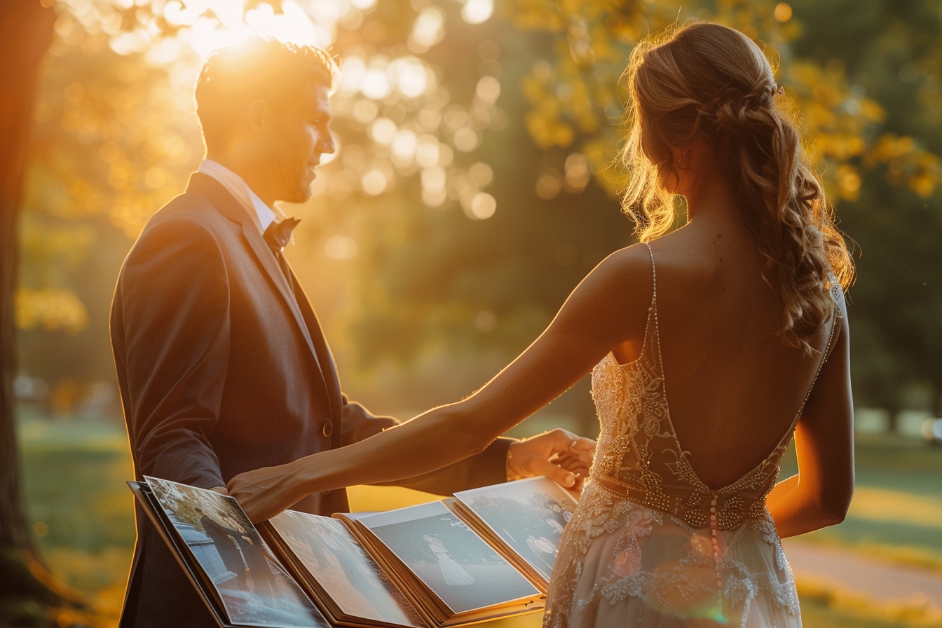 Choisir le site parfait pour créer un album photo de mariage