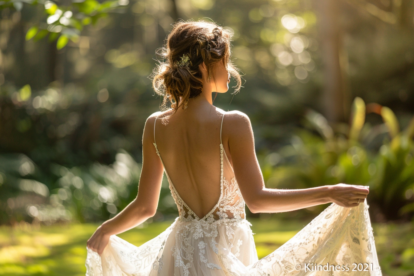 Collection 2021 Bienveillance par Kamelion Couture : l’élégance durable avec des robes de mariée zéro déchet