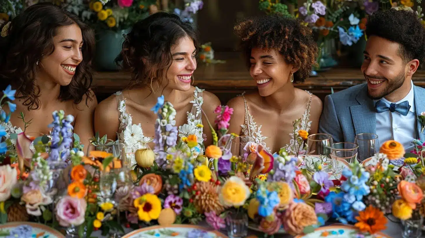 Fleurs comestibles : tendance mariage sur TF1