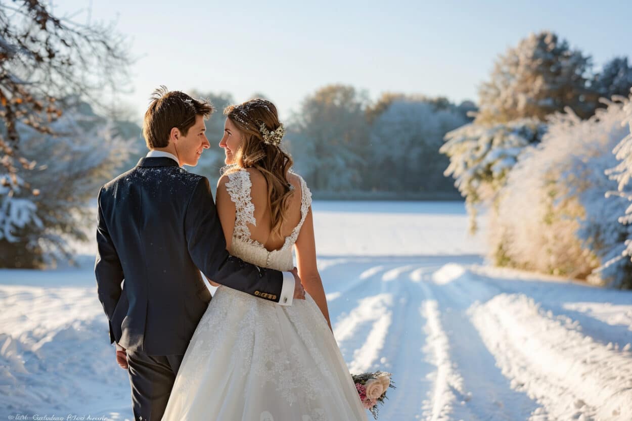 La magie d’un mariage en hiver : thèmes et inspirations