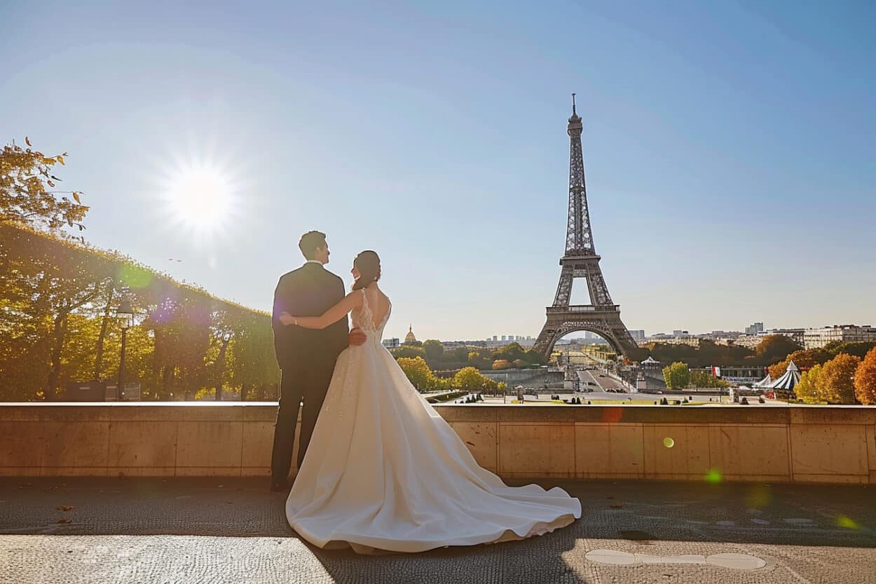 Les meilleures destinations pour vos photos de mariage en Île-de-france