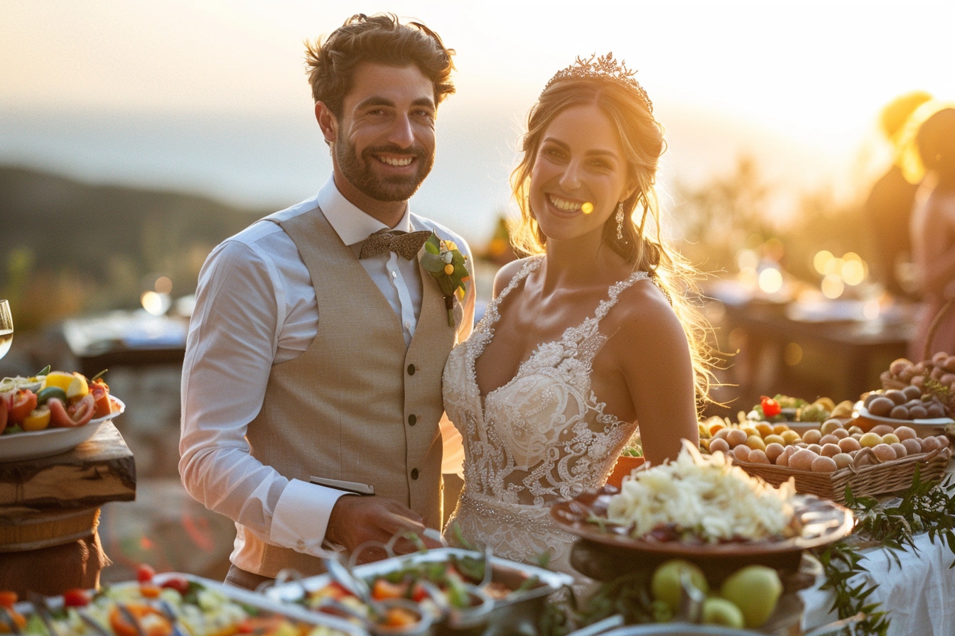 Un mariage thème mer et soleil : votre guide pour un menu méditerranéen enchanté