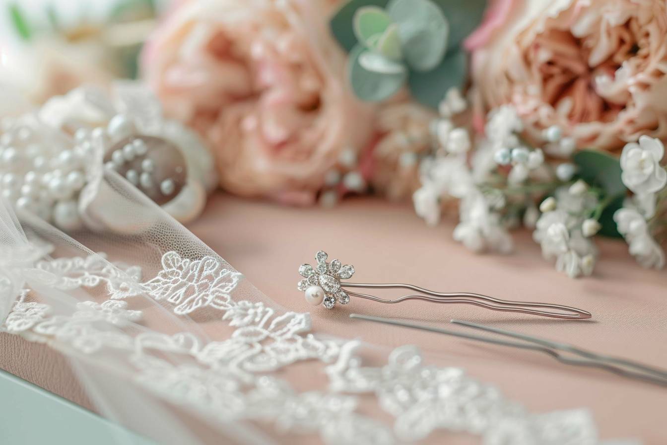 Accessoires tendance pour sublimer votre chignon bas de mariage