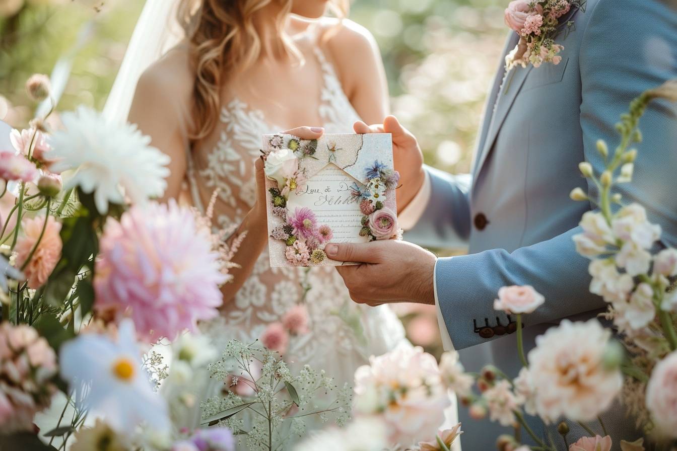 Comment et quand présenter la lettre à sa maman lors du mariage