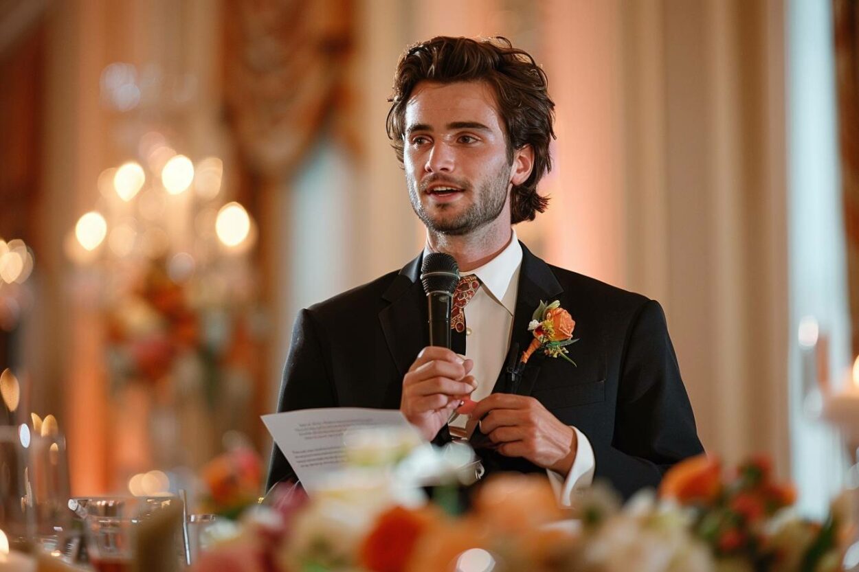Conseils et exemples de discours pour le marié