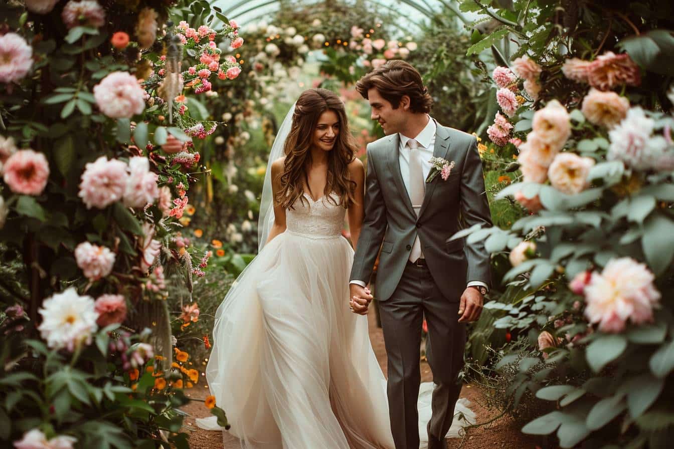 Entrée de la salle de mariage : comment créer une atmosphère magique dès les premiers instants
