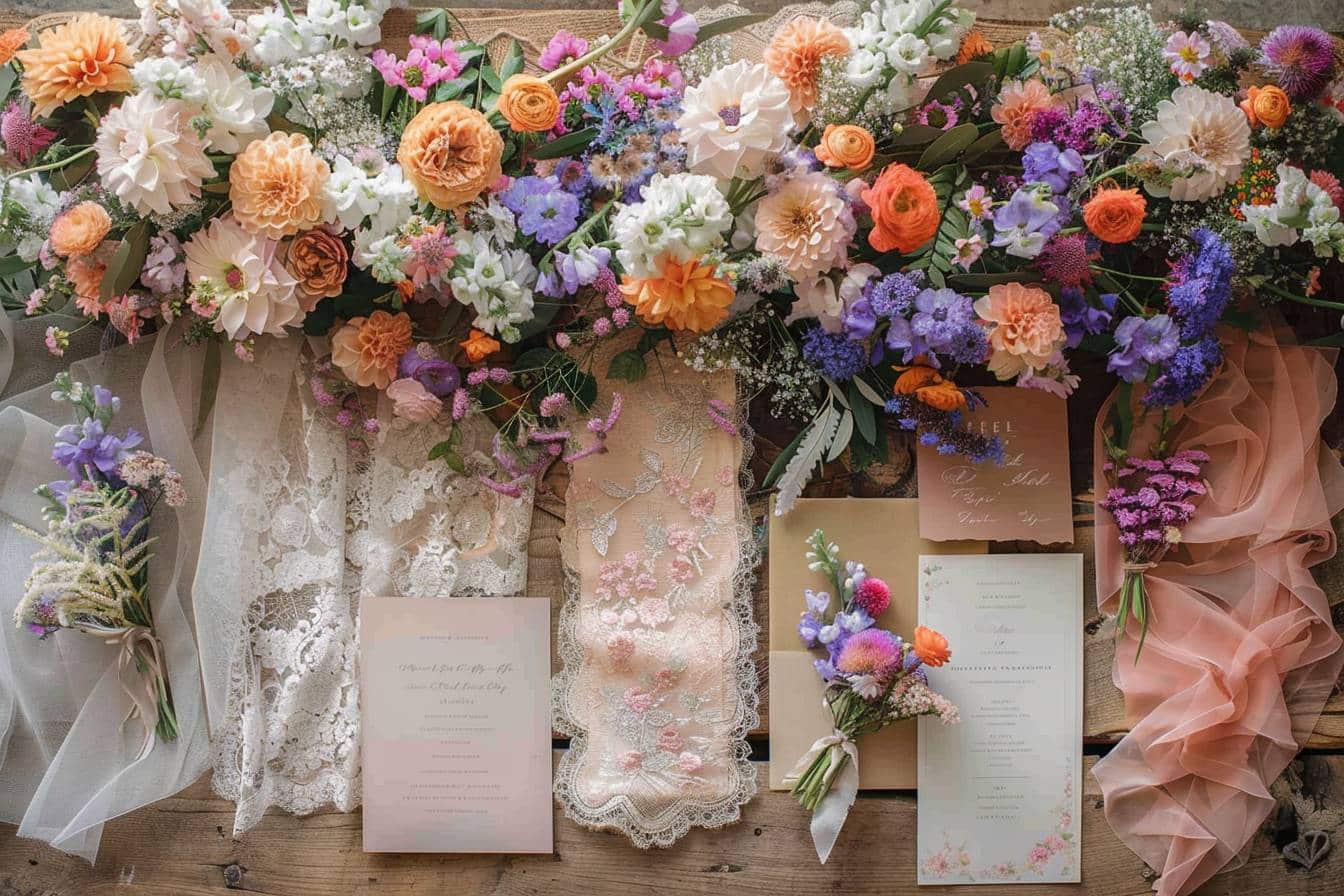 Faire un moodboard de mariage : Guide pratique pour une inspiration nuptiale réussie