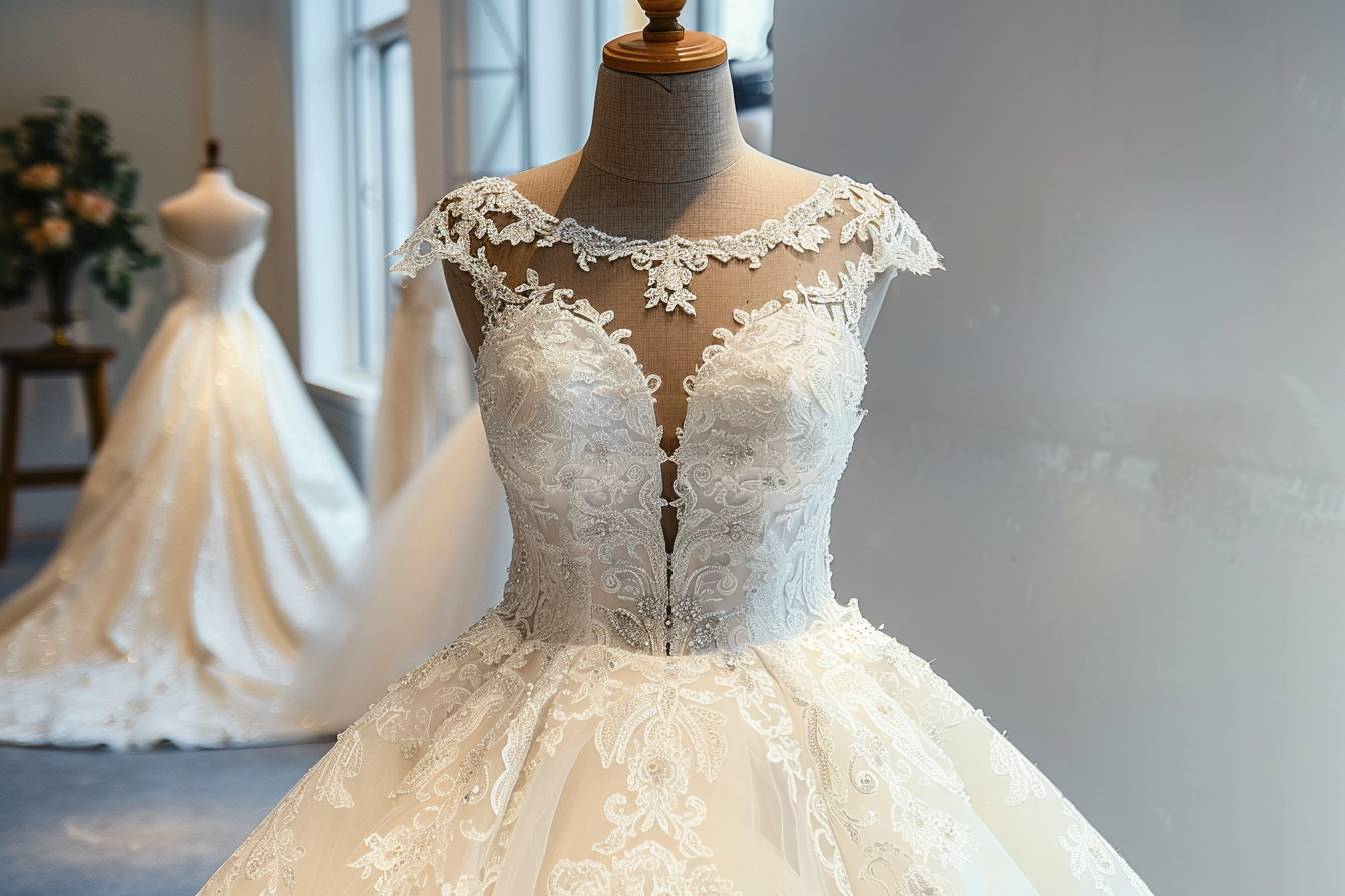 Fourchette de prix pour une robe de mariée