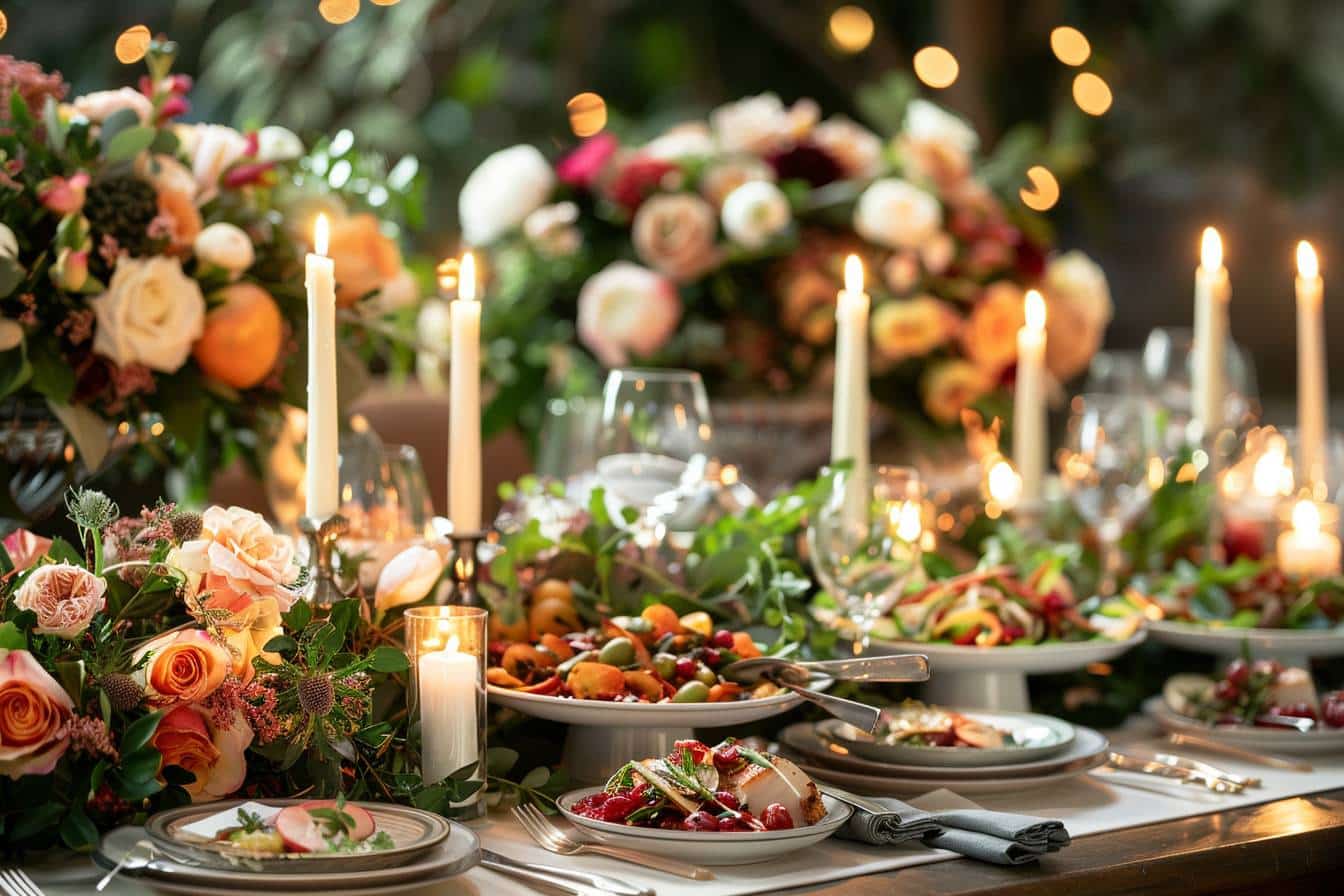 Idées de repas pour un anniversaire de mariage inoubliable : saveurs et émotions au menu