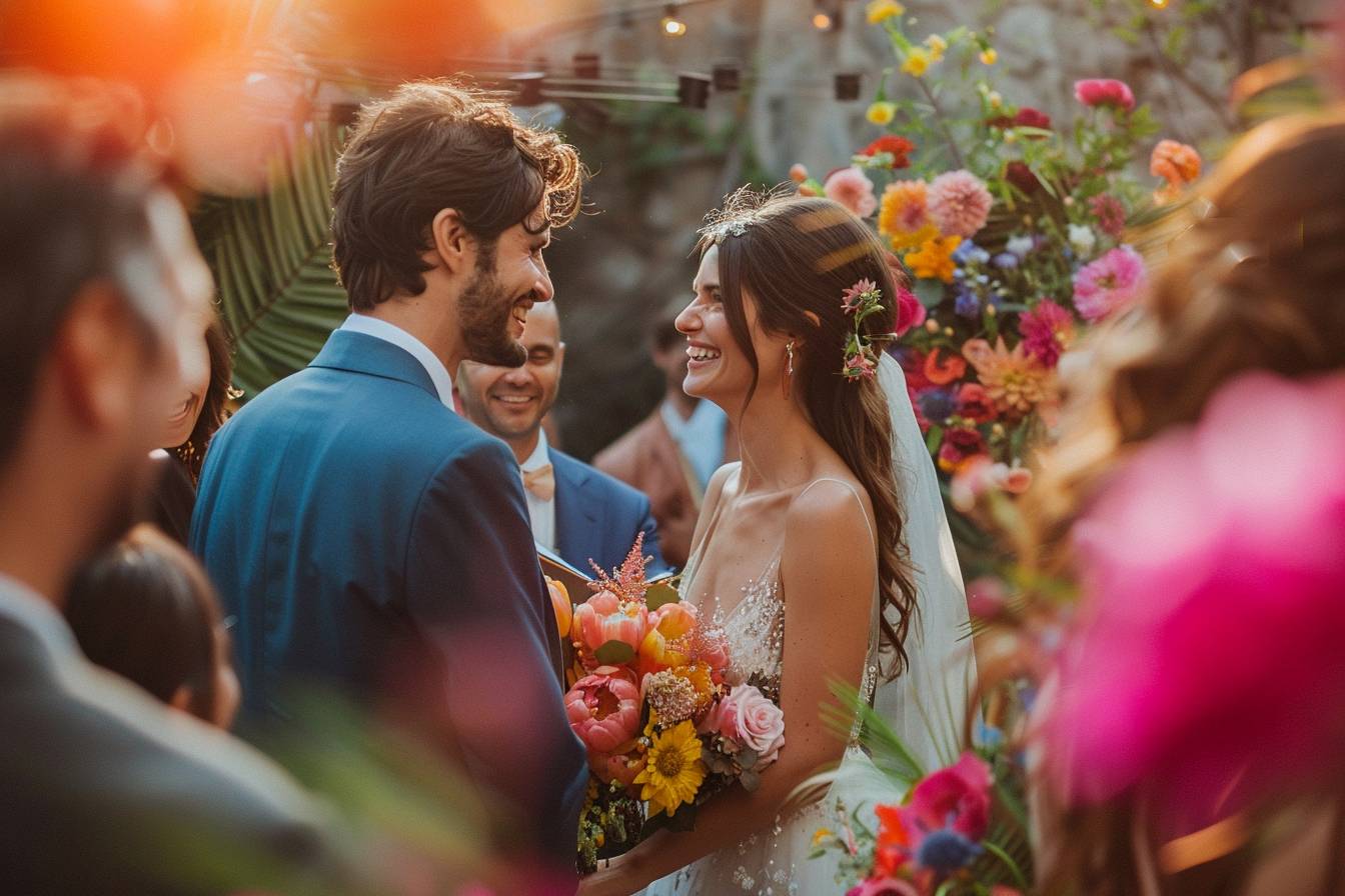 L’art de choisir un message de mariage plein d’humour