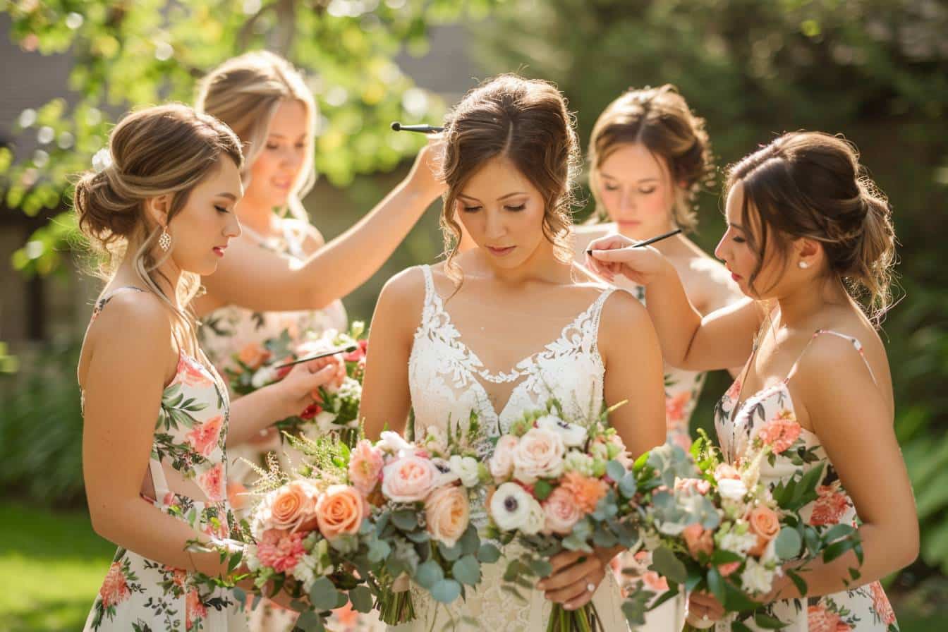 Les tâches le jour du mariage