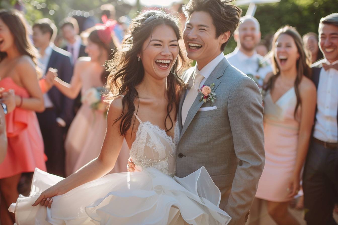 Messages de mariage humoristiques : comment égayer le grand jour avec originalité et rire