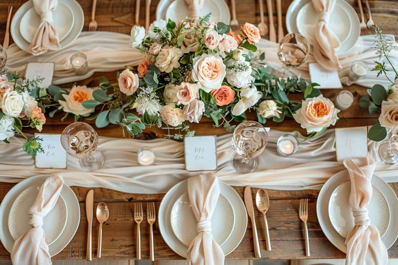 Idées et conseils pour votre plan de table mariage : l’art de l’organisation des convives