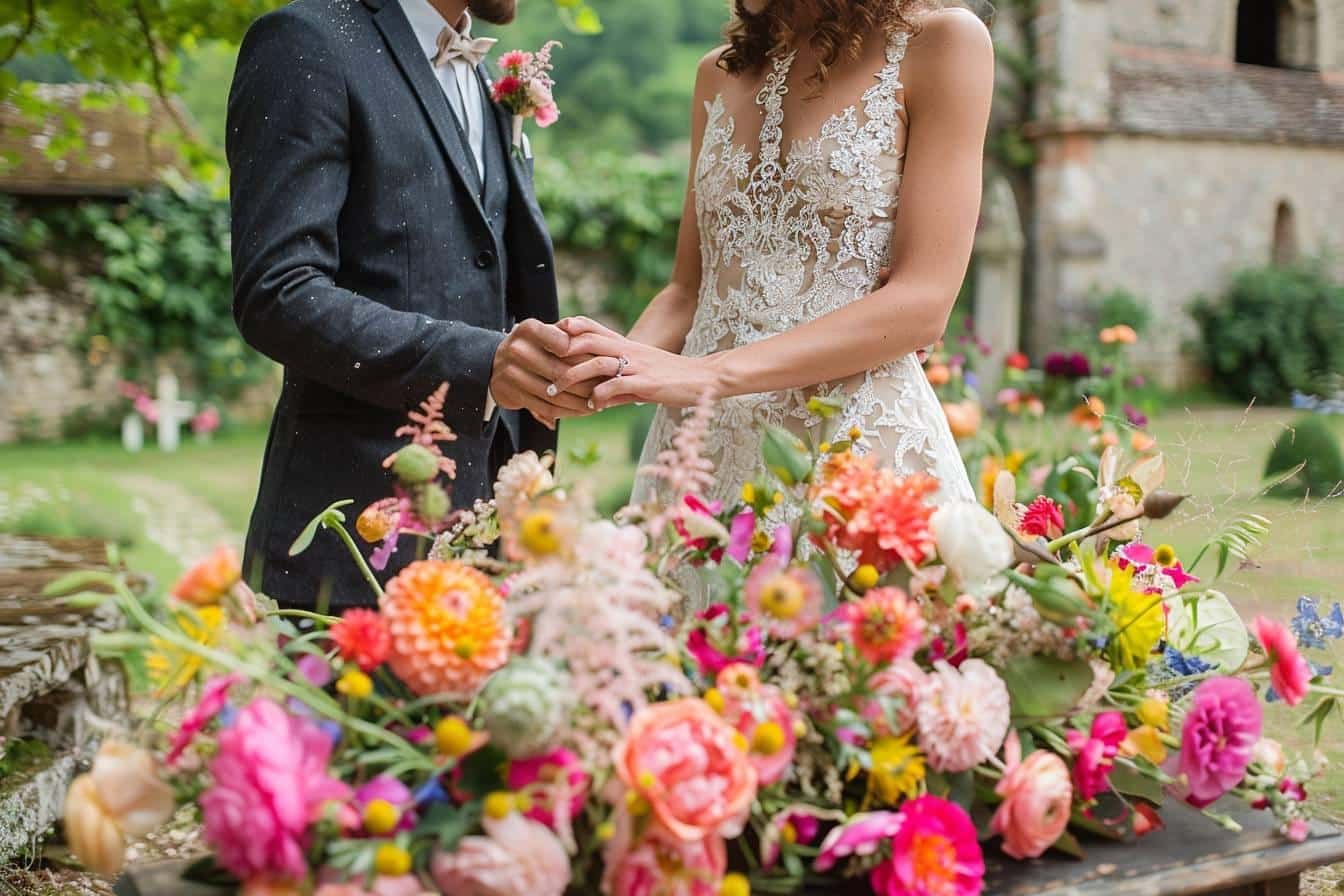 Pommeline et Gauthier se marient à Frelinghien