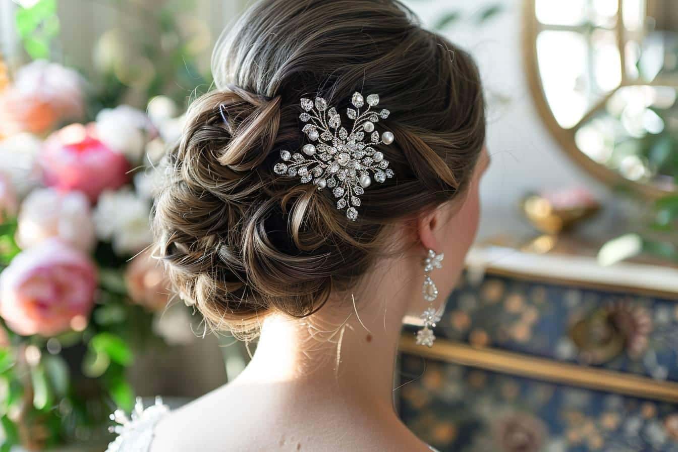 Accessoires de cheveux pour mariage : sublimer votre coiffure d’invitée en toute élégance
