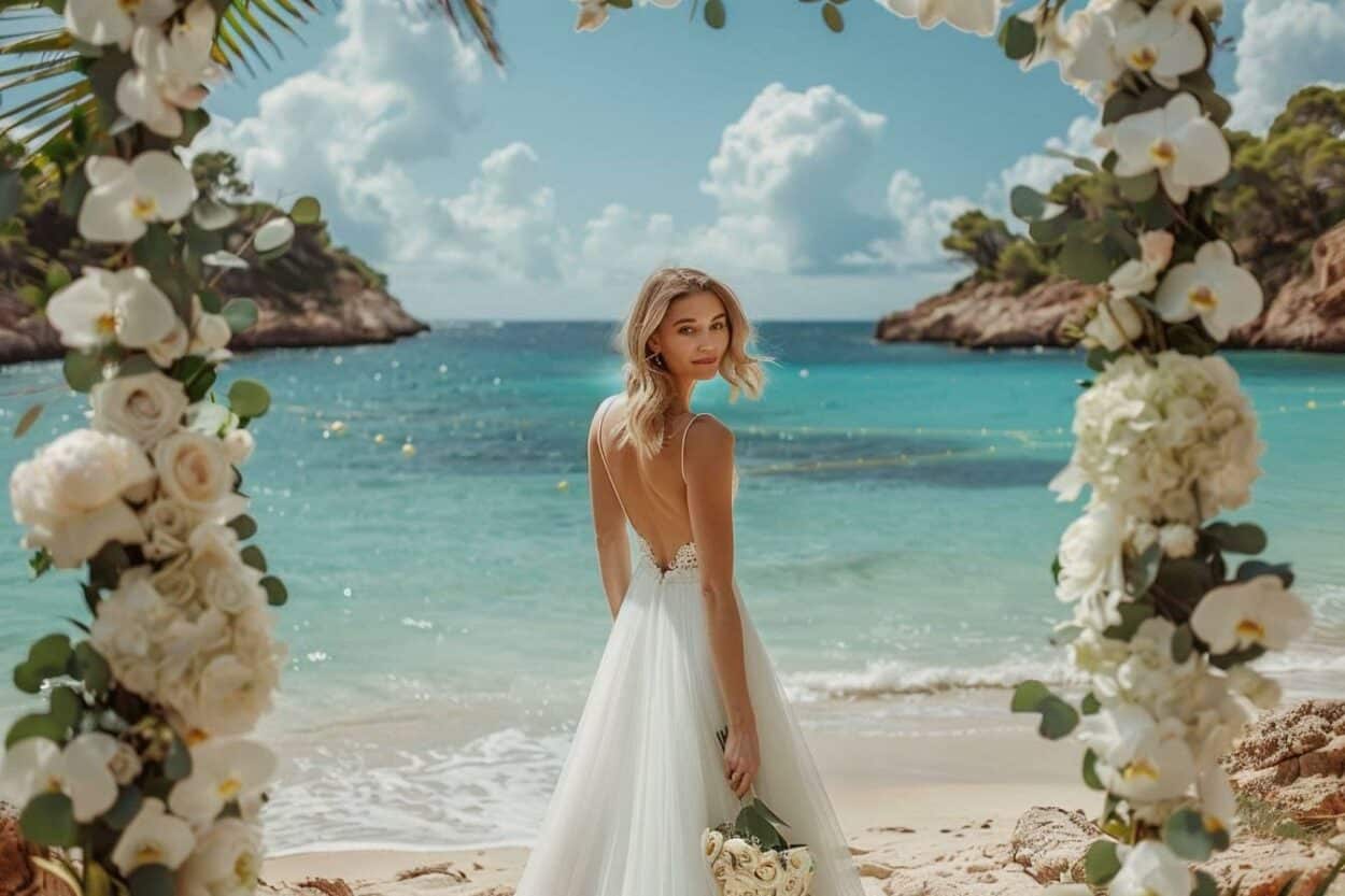 Gina Schumacher se marie : un conte de fées à Majorque