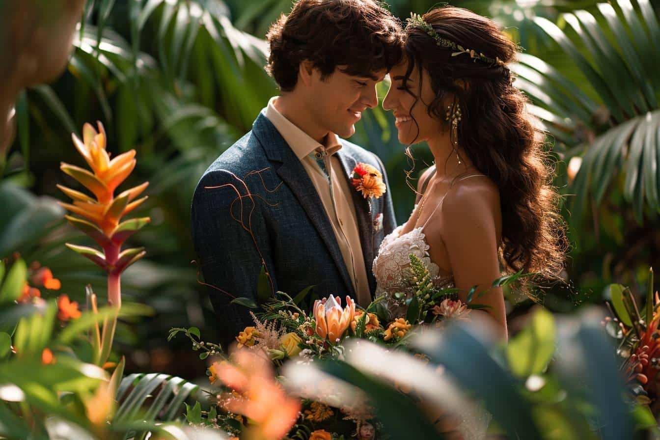 Inspiration pour un mariage exotique et éco-responsable : Votre guide à Limoges pour une cérémonie haute en couleurs
