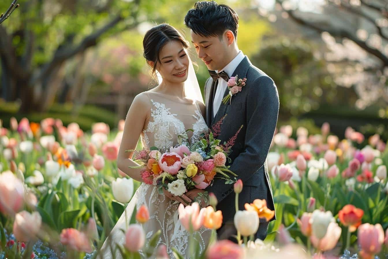 Se marier à Pâques : une aventure romantique pour les mariés du weekend