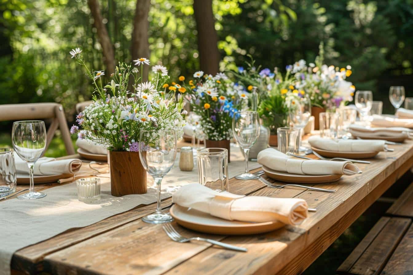 Tendances déco mariage 2022 : comment organiser un mariage zéro déchet élégant ?
