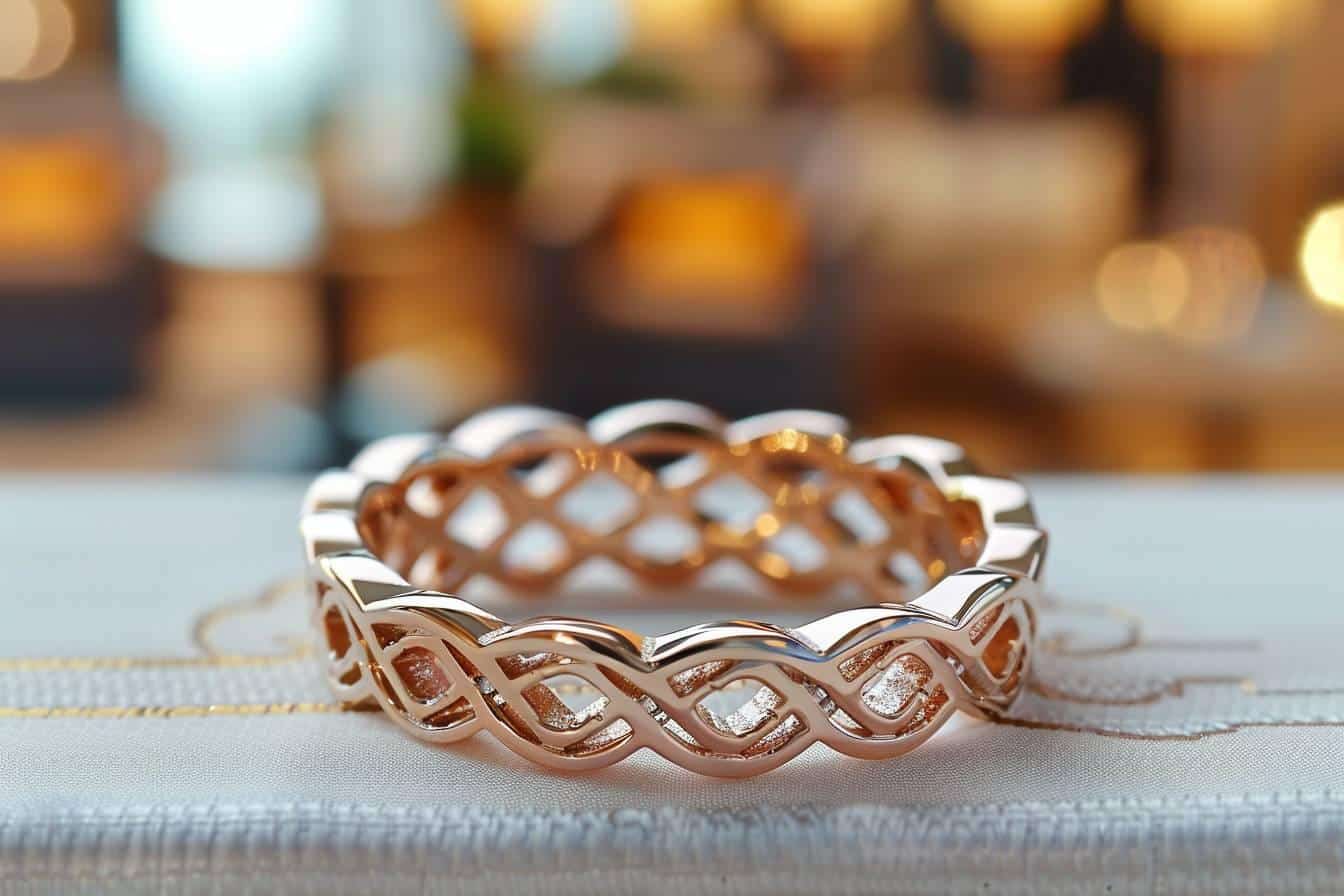 Alliance femme en or rose : la tendance des mariages modernes