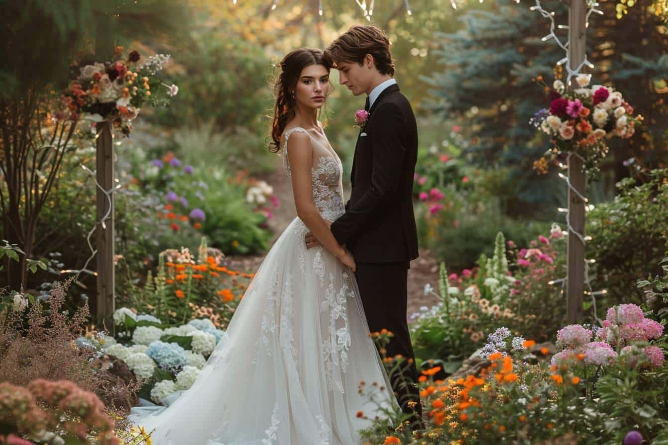Le mariage féerique de Lara et Dylan au cœur du domaine de Lara