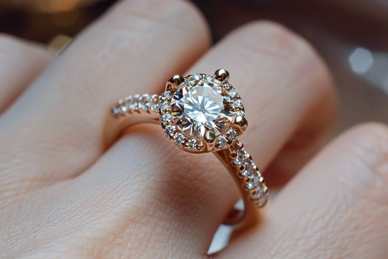 L’or 18 carats : un choix durable pour une alliance femme