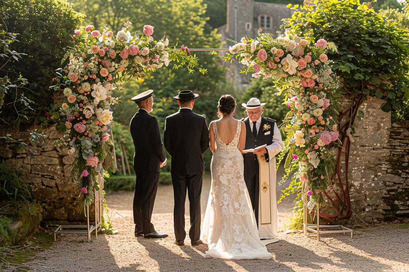 Mariage unique à Foix : quatre maires unissent un couple !