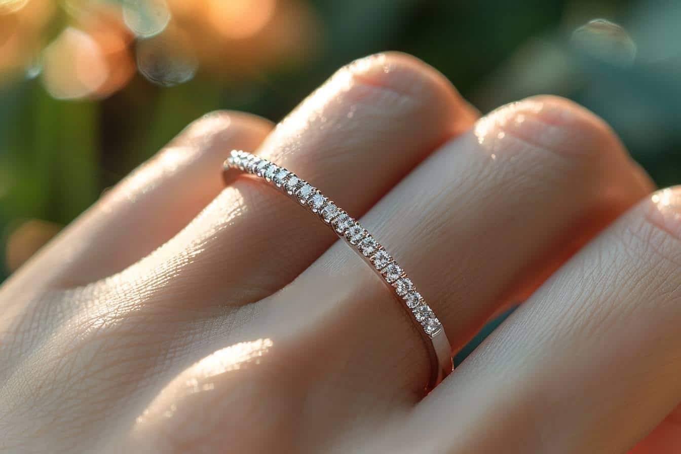 Pourquoi l'or blanc est-il si apprécié pour les alliances femme ?
