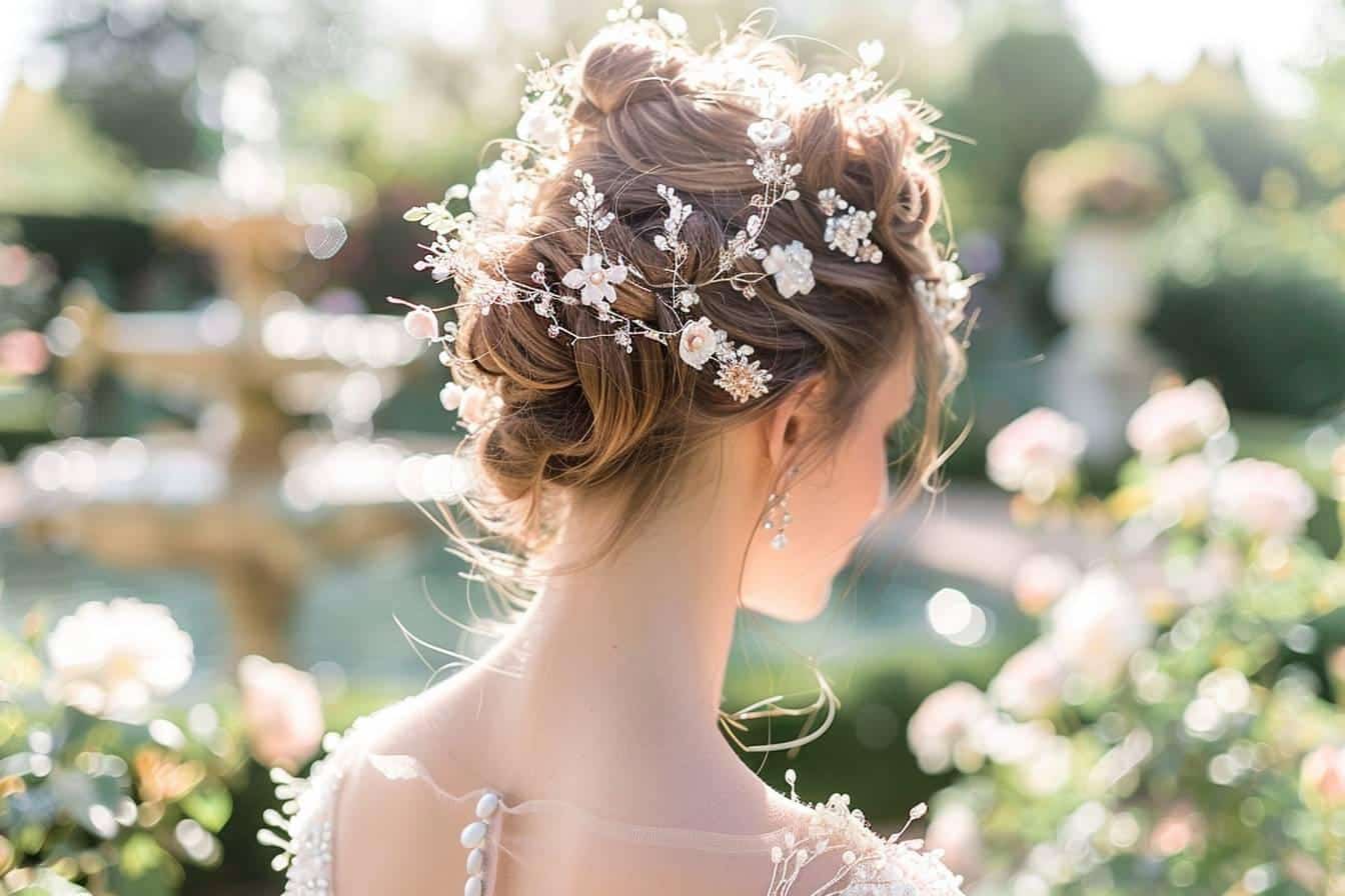 Rachel Legrain-Trapani dévoile sa coiffure de mariage féérique