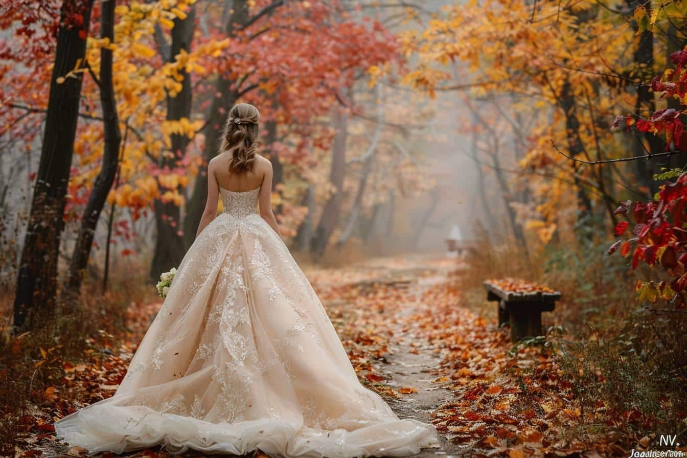 Shooting d’inspiration automnale : l’ivresse d’un mariage sublimé par NV Joailliers et Klezia Pâtisserie