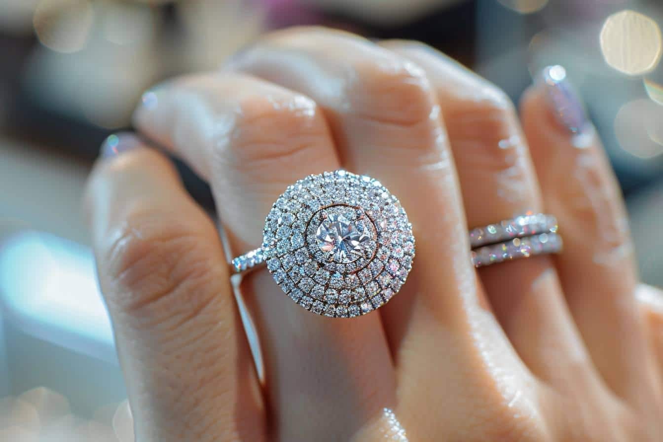 Tout savoir sur les alliances femme serties de diamants
