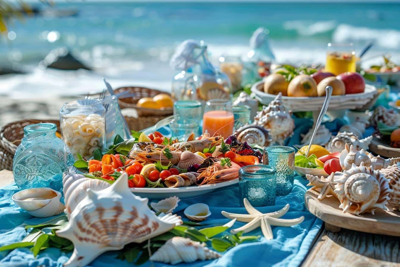 Un mariage thème mer et soleil : votre guide pour un menu méditerranéen enchanté