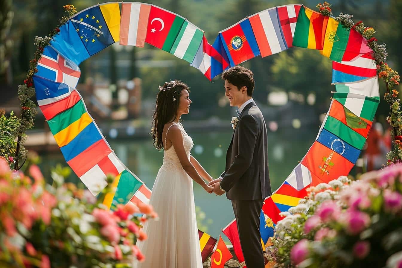 Je t’aime en plusieurs langues : l’expression universelle d’amour pour un mariage multiculturel