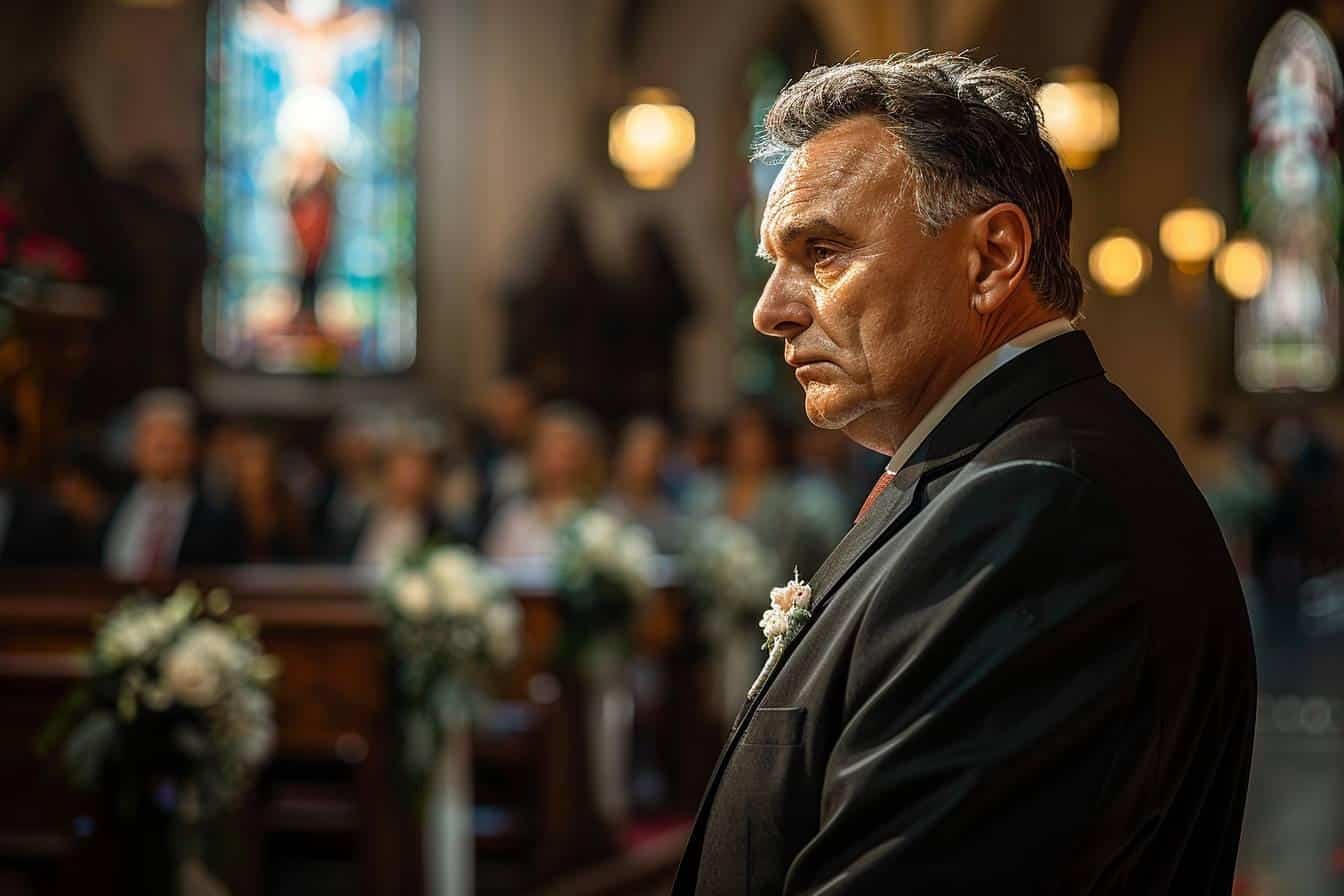 Vidéo : un père oublie sa fille à son mariage et va seul à l’autel