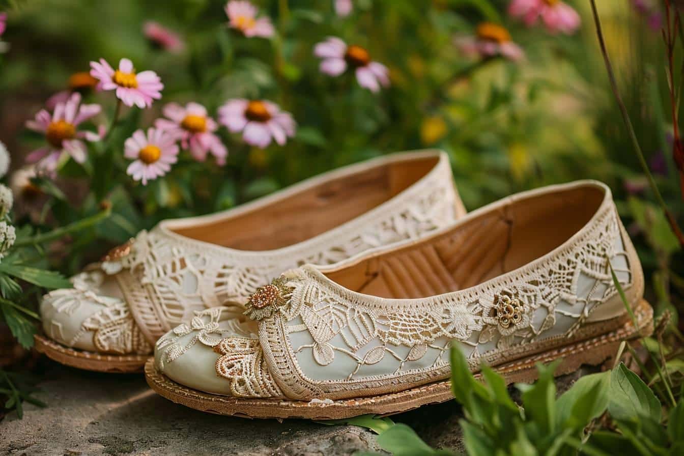 Chaussures plates mariage bohème : alliez confort et élégance pour votre jour J