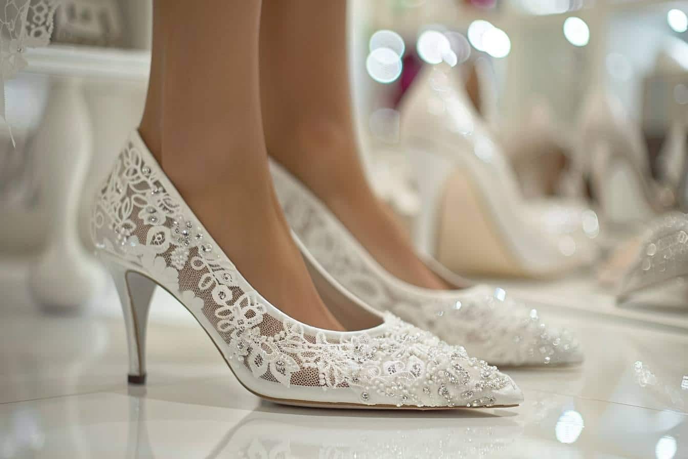 Choisir les chaussures parfaites pour la mariée : conseils et inspirations
