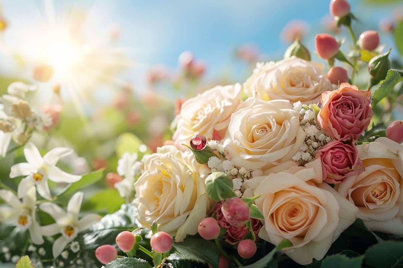 Créer un bouquet de fleurs de mariage unique et personnalisé