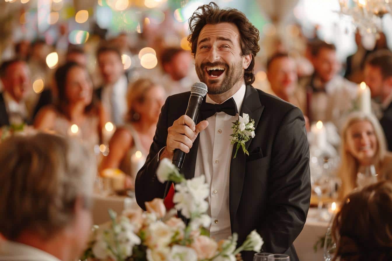 Discours parrain humour : idées pour faire rire et toucher vos invités