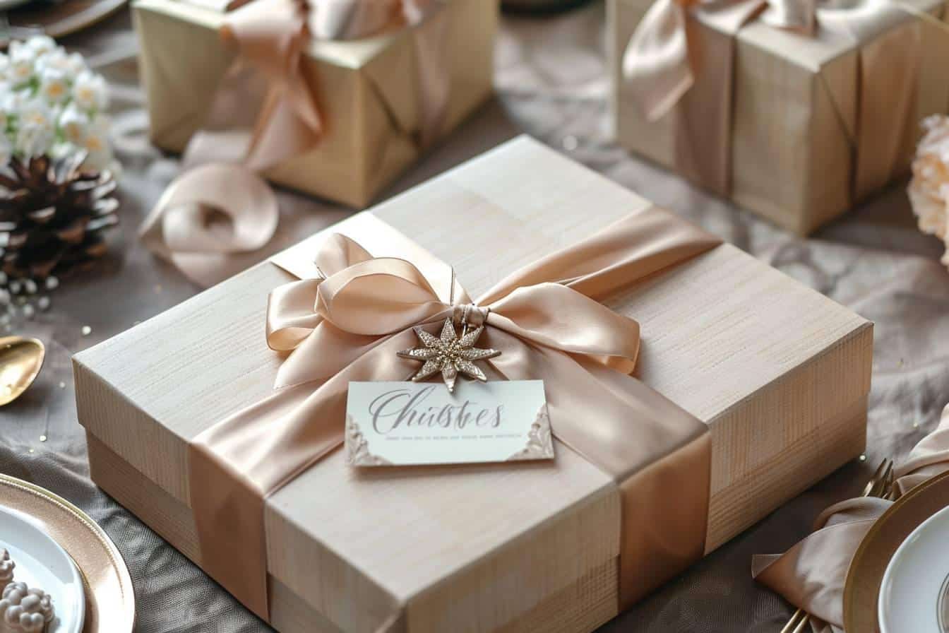 Idées de cadeaux pour marquer votre absence à un mariage