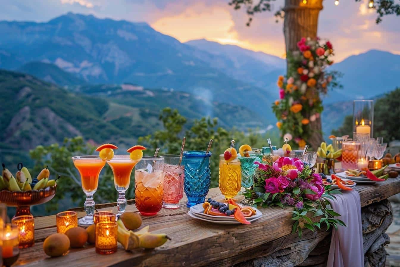 Idées de cocktails pour sublimer votre mariage