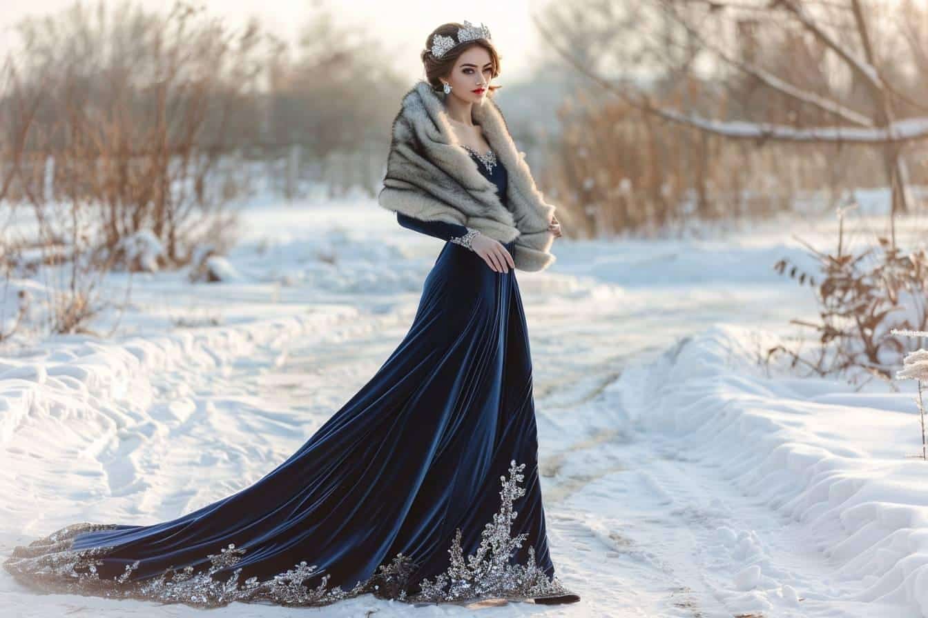 Idées de tenues élégantes pour un mariage en hiver