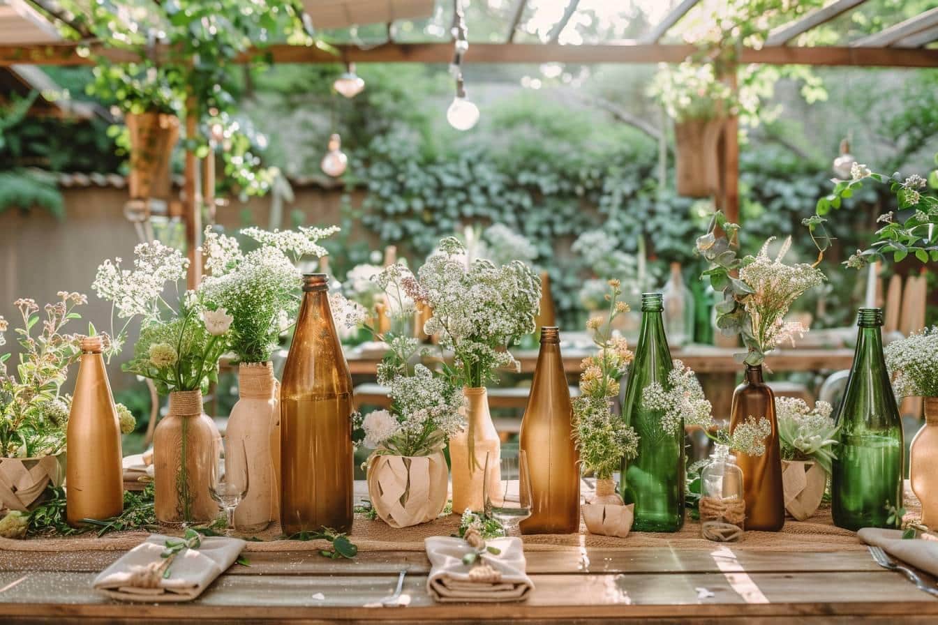 Idées déco écoresponsables pour un mariage inoubliable