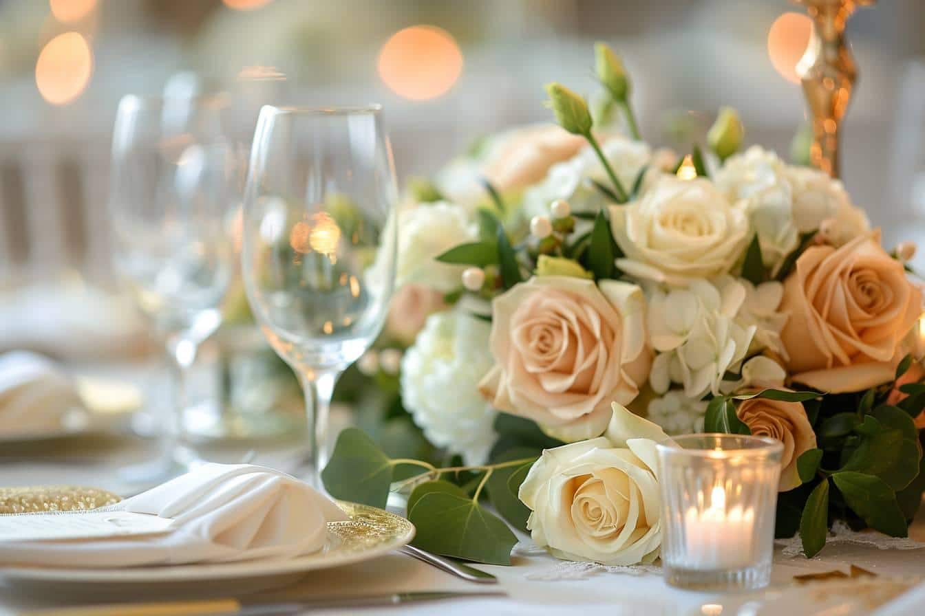 Idées élégantes pour décorer une salle des fêtes de mariage