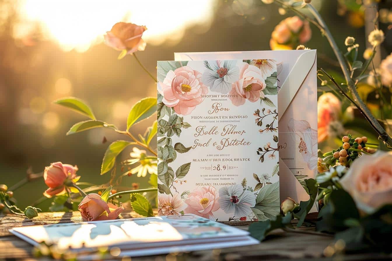 Les tendances incontournables pour vos faire-part de mariage en 2022