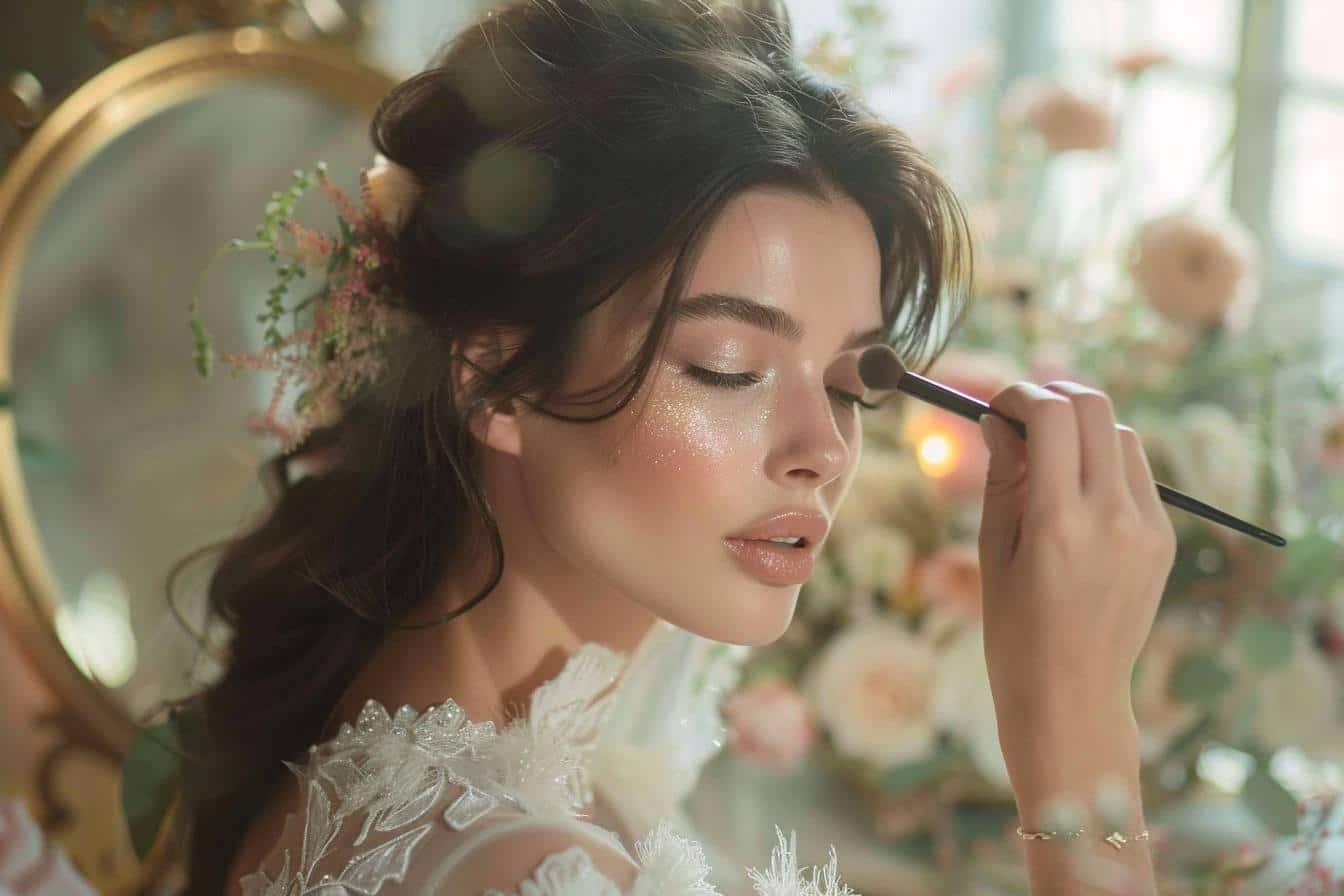 Maquillage lumineux : sublimez votre mariage avec éclat
