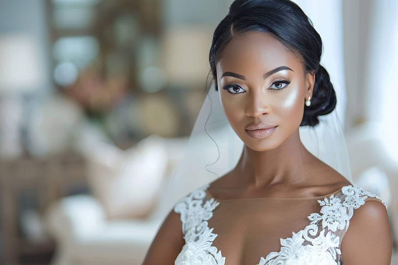 Maquillage peau noire mariage : astuces pour un teint éclatant et naturel