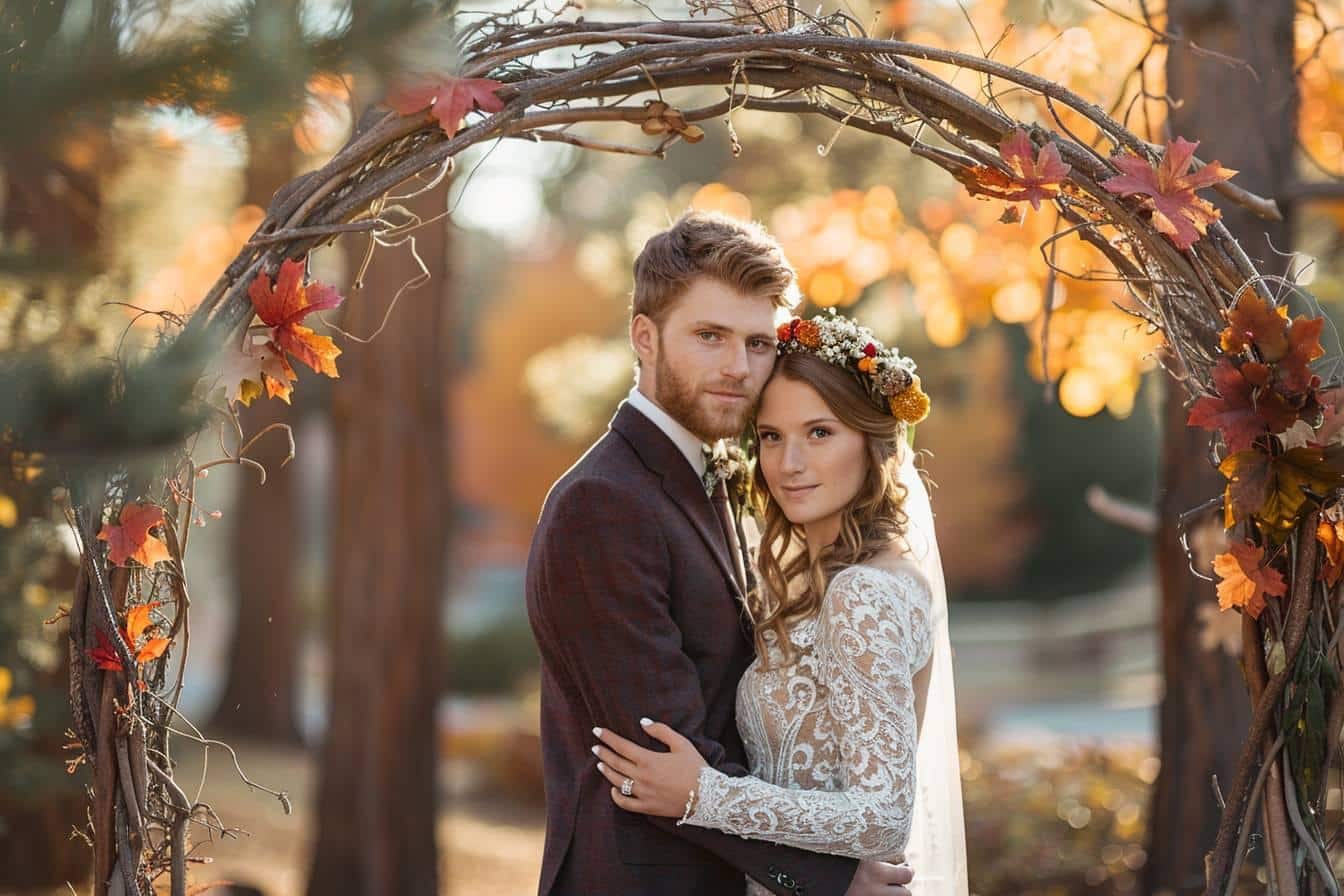 Mariage en octobre : idées magiques pour une célébration automnale réussie