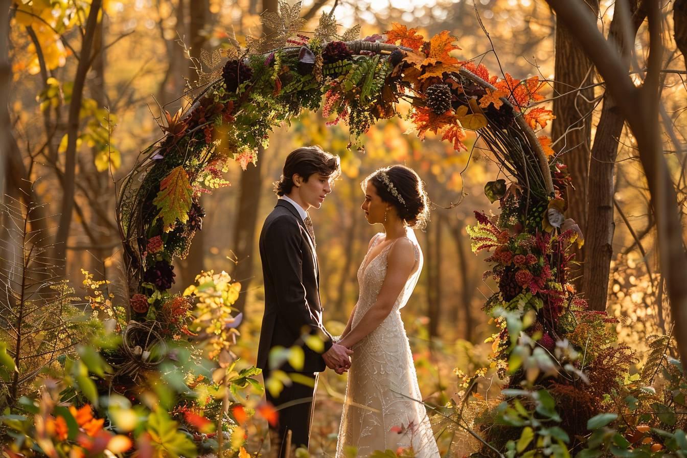 Créez un mariage thème automne enchanteur avec nos idées inspirantes