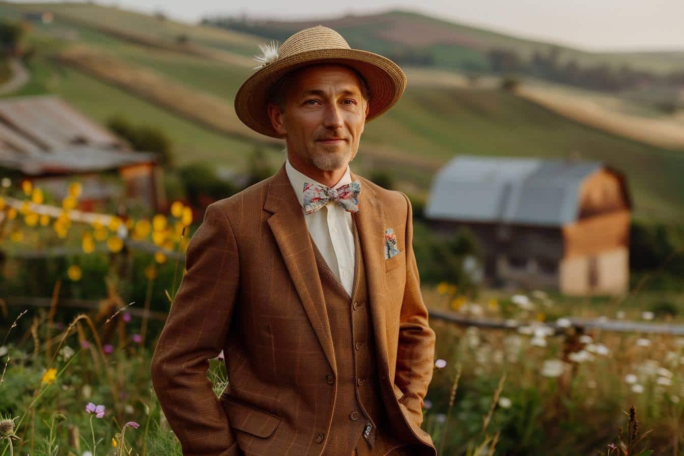 Guide ultime pour une tenue champêtre chic pour l’homme invité